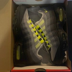 Nike Air Max 95 Neon Green, Black and Gray